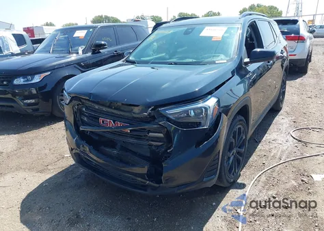 2021 GMC Terrain Fwd Sle из США, поврежденный, VIN 3GKALMEVXML331317